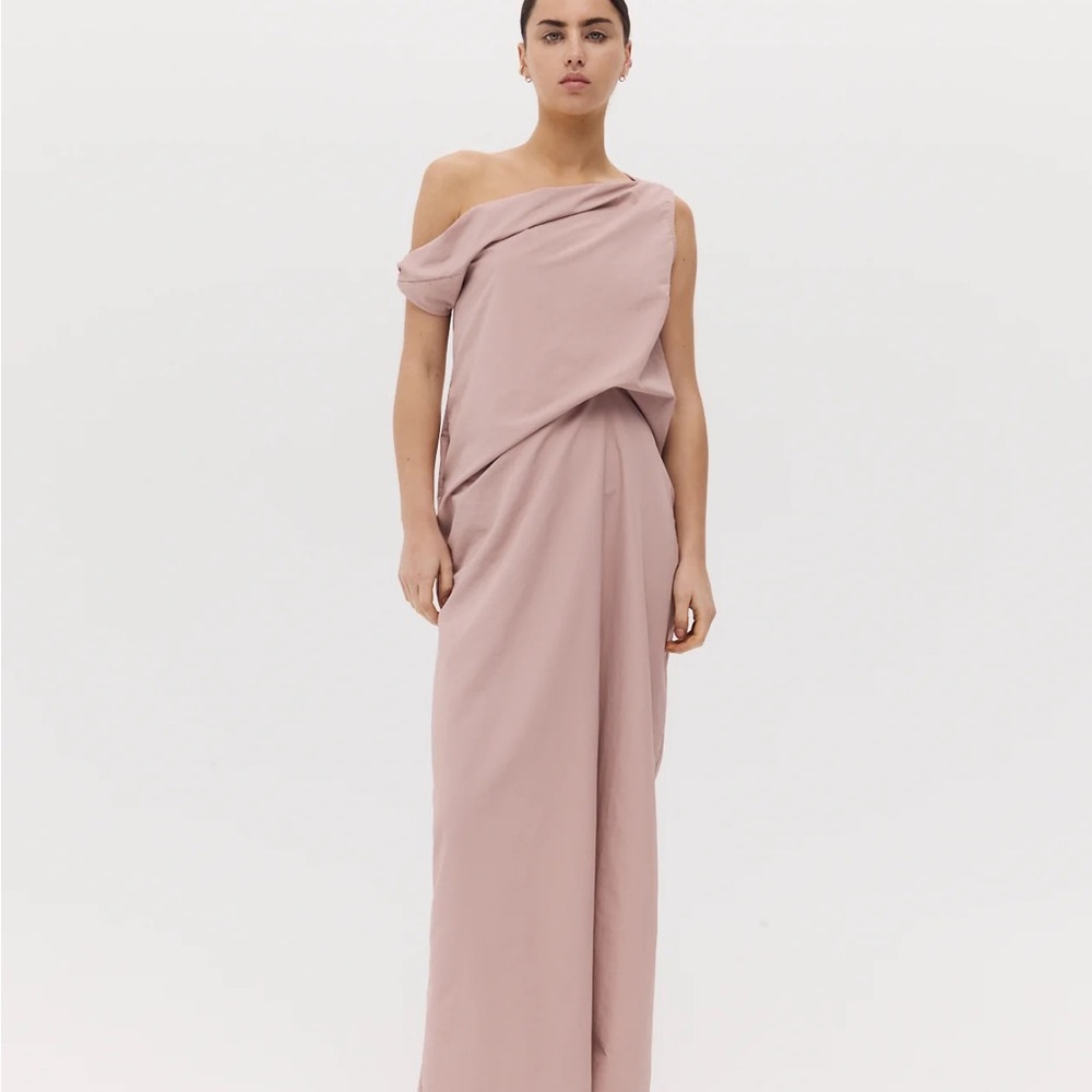 Modern Draped Dress